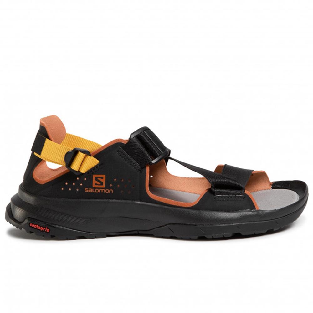 Salomon Singapore Mens Sandals - TECH Black | 67518-SUEV